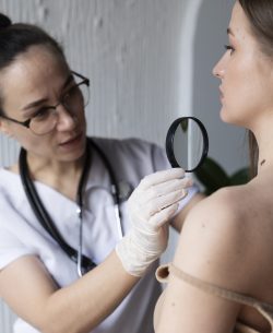 medica-diagnosticando-um-melanoma-no-corpo-de-uma-paciente-sexo-feminino